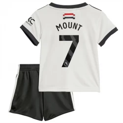 Dzieci Mason Mount #7 Koszulki Piłkarskie Manchester United 2024-25 Alternatywna