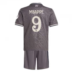 Dzieci Mbappe #9 Koszulki Piłkarskie Real Madryt 2024-25 HP Alternatywna