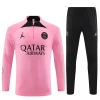Dzieci Paris Saint-Germain PSG Komplet Bluza Treningowa 2023-24 Różowy