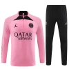 Dzieci Paris Saint-Germain PSG Komplet Bluza Treningowa 2023-24 Różowy Player Version