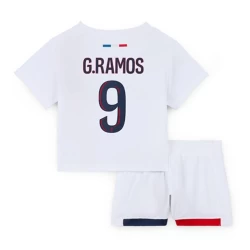 Dzieci Paris Saint-Germain PSG Strój Piłkarski Koszulka G.Ramos #9 2024-25 Wyjazdowa