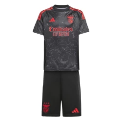 Dzieci SL Benfica Strój Piłkarski Koszulka 2024-25 Wyjazdowa