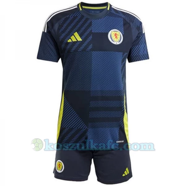 Dzieci Strój Piłkarski Koszulka + Spodenki Szkocja Mistrzostwa Europy 2024 Domowa