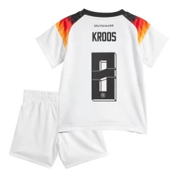 Dzieci Toni Kroos #8 Strój Piłkarski Koszulka + Spodenki Niemcy Mistrzostwa Europy 2024 Domowa