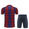 FC Barcelona Komplet Koszulka Treningowa 2024-25 Czerwony Niebieski Camo