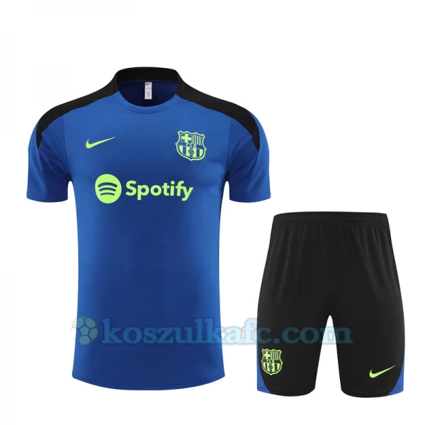 FC Barcelona Komplet Koszulka Treningowa 2024-25 Niebieski
