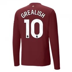 Jack Grealish #10 Koszulki Piłkarskie Manchester City 2024-25 Alternatywna Męska Długi Rękaw