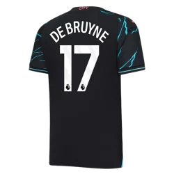 Kevin De Bruyne #17 Koszulki Piłkarskie Manchester City 2023-24 Alternatywna Męska