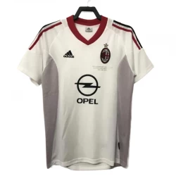 Koszulka AC Milan Champions League Finale Retro 2002-03 Wyjazdowa Męska