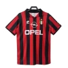 Koszulka AC Milan Retro 1996-97 Domowa Męska