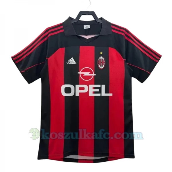 Koszulka AC Milan Retro 2000-02 Domowa Męska