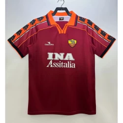 Koszulka AS Roma Retro 1998-99 Domowa Męska