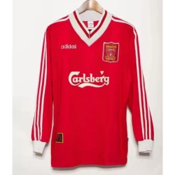 Koszulka Liverpool FC Retro 1995-96 Domowa Męska Długi Rękaw