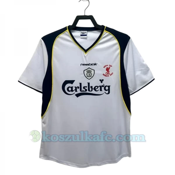 Koszulka Liverpool FC Retro 2001-02 Wyjazdowa Męska