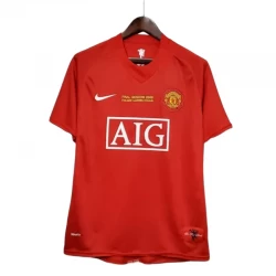 Koszulka Manchester United Champions League Finale Retro 2008-09 Domowa Męska