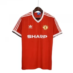 Koszulka Manchester United Retro 1982-84 Domowa Męska