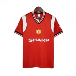 Koszulka Manchester United Retro 1985-86 Domowa Męska