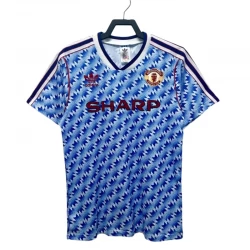 Koszulka Manchester United Retro 1990-92 Wyjazdowa Męska