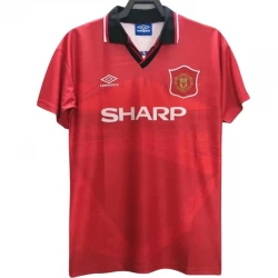 Koszulka Manchester United Retro 1994-96 Domowa Męska