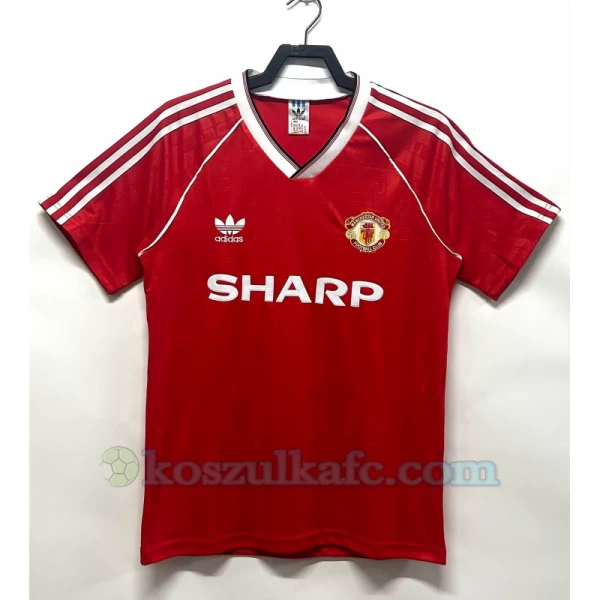 Koszulka Manchester United Retro 1998-90 Domowa Męska