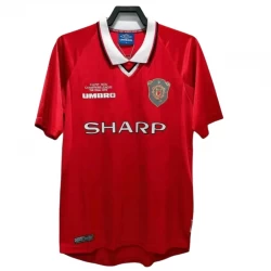 Koszulka Manchester United Retro 1999-00 Domowa Męska