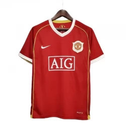 Koszulka Manchester United Retro 2006-07 Domowa Męska