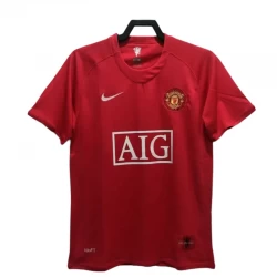 Koszulka Manchester United Retro 2007-08 Domowa Męska