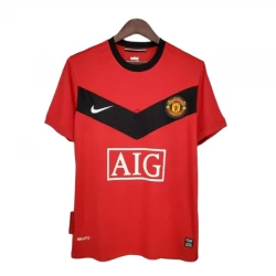 Koszulka Manchester United Retro 2009-10 Domowa Męska