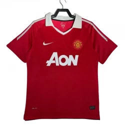 Koszulka Manchester United Retro 2010-11 Domowa Męska