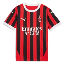 Koszulka Piłkarska AC Milan 2024-25 Domowa Męska