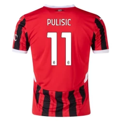 Koszulka Piłkarska AC Milan Christian Pulisic #11 2024-25 Domowa Męska