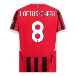 Koszulka Piłkarska AC Milan Loftus-Cheek #8 2024-25 Domowa Męska