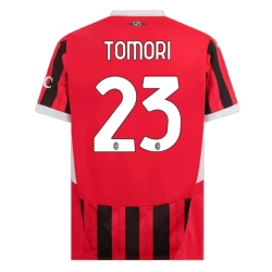 Koszulka Piłkarska AC Milan Tomori #23 2024-25 Domowa Męska