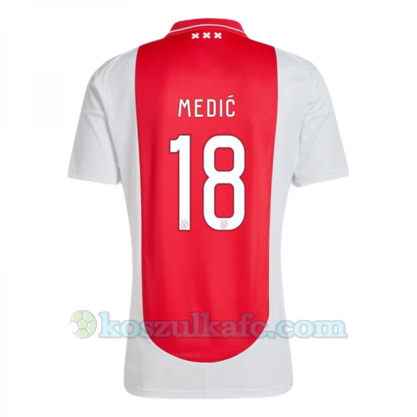 Koszulka Piłkarska AFC Ajax Amsterdam Medic #18 2024-25 Domowa Męska