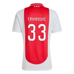 Koszulka Piłkarska AFC Ajax Amsterdam Tahirovic #33 2024-25 Domowa Męska