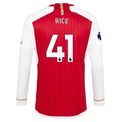 Koszulka Piłkarska Arsenal FC Declan Rice #41 2023-24 Domowa Męska Długi Rękaw