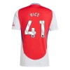 Koszulka Piłkarska Arsenal FC Declan Rice #41 2024-25 Domowa Męska