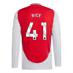 Koszulka Piłkarska Arsenal FC Declan Rice #41 2024-25 Domowa Męska Długi Rękaw