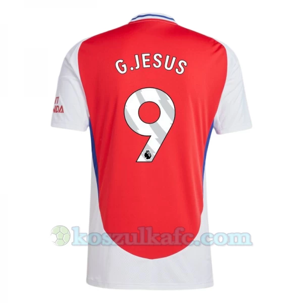 Koszulka Piłkarska Arsenal FC G. Jesus #9 2024-25 Domowa Męska