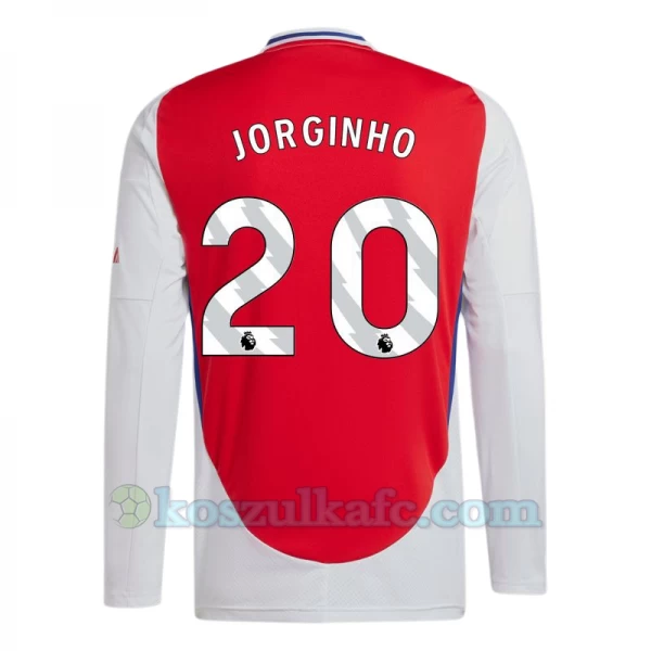 Koszulka Piłkarska Arsenal FC Jorginho #20 2024-25 Domowa Męska Długi Rękaw