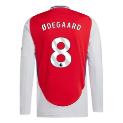 Koszulka Piłkarska Arsenal FC Martin Ødegaard #8 2024-25 Domowa Męska Długi Rękaw