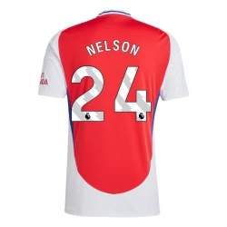 Koszulka Piłkarska Arsenal FC Nelson #24 2024-25 Domowa Męska