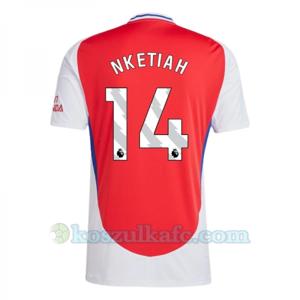 Koszulka Piłkarska Arsenal FC Nketiah #14 2024-25 Domowa Męska