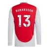Koszulka Piłkarska Arsenal FC Runarsson #13 2024-25 Domowa Męska Długi Rękaw
