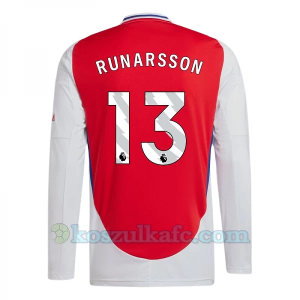 Koszulka Piłkarska Arsenal FC Runarsson #13 2024-25 Domowa Męska Długi Rękaw