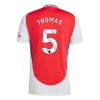 Koszulka Piłkarska Arsenal FC Thomas #5 2024-25 Domowa Męska