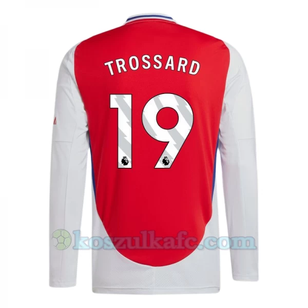 Koszulka Piłkarska Arsenal FC Trossard #19 2024-25 Domowa Męska Długi Rękaw