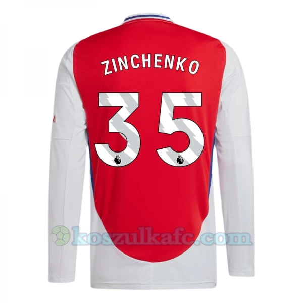 Koszulka Piłkarska Arsenal FC Zinchenko #35 2024-25 Domowa Męska Długi Rękaw