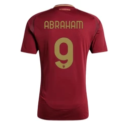 Koszulka Piłkarska AS Roma Abraham #9 2024-25 Domowa Męska