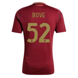 Koszulka Piłkarska AS Roma Bove #52 2024-25 Domowa Męska